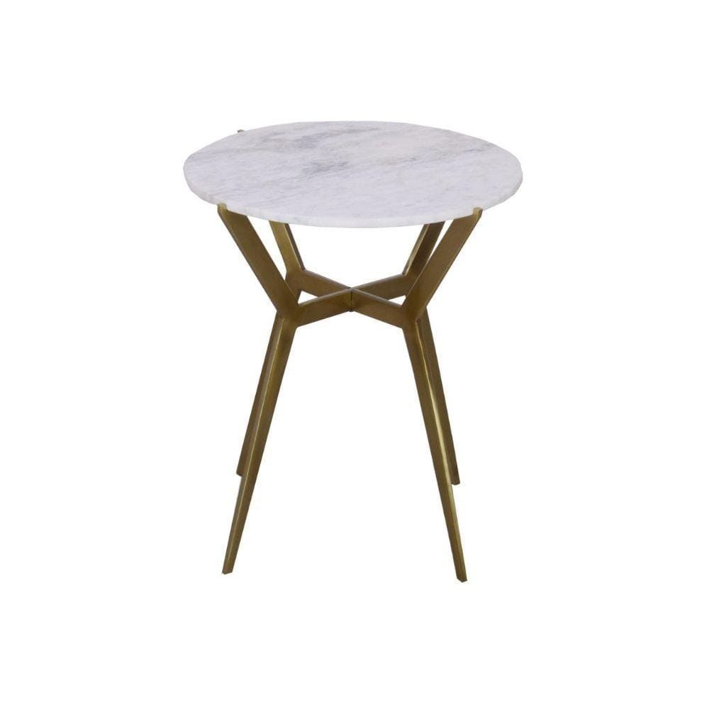 Sevi Round Marble Side Table