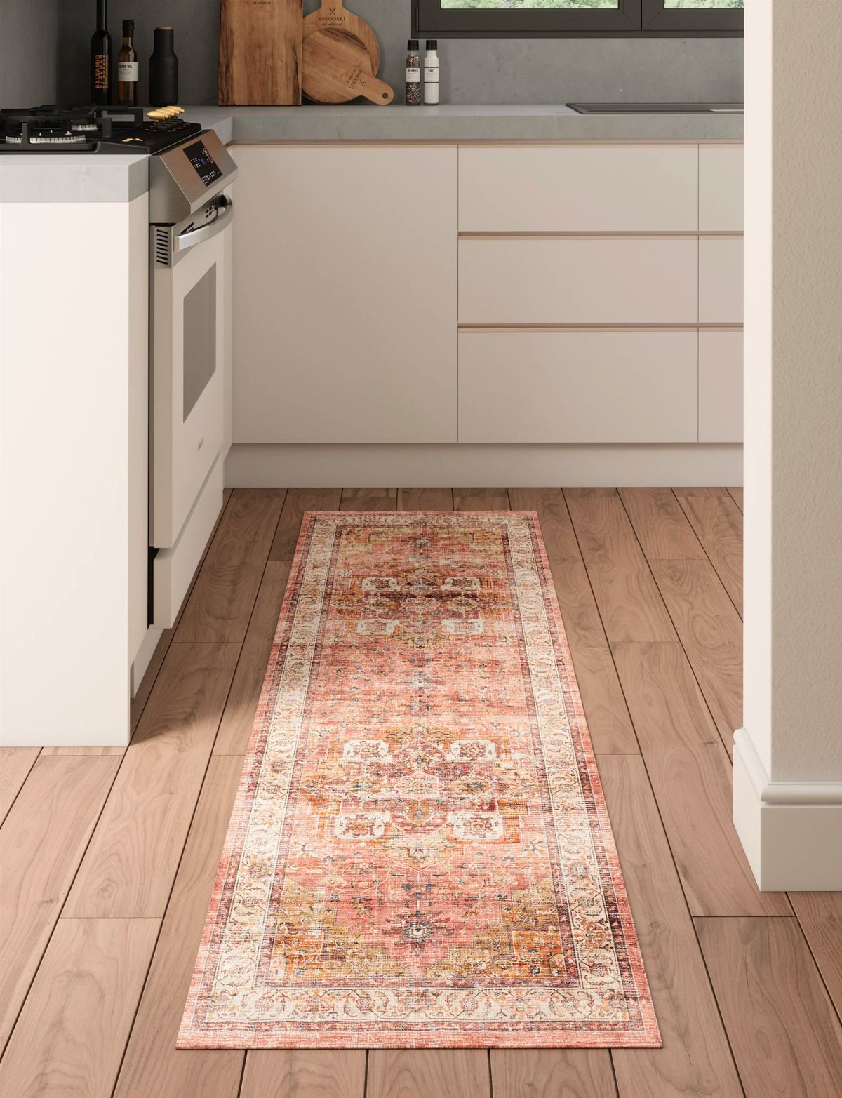 Frema Coral Orange Rug
