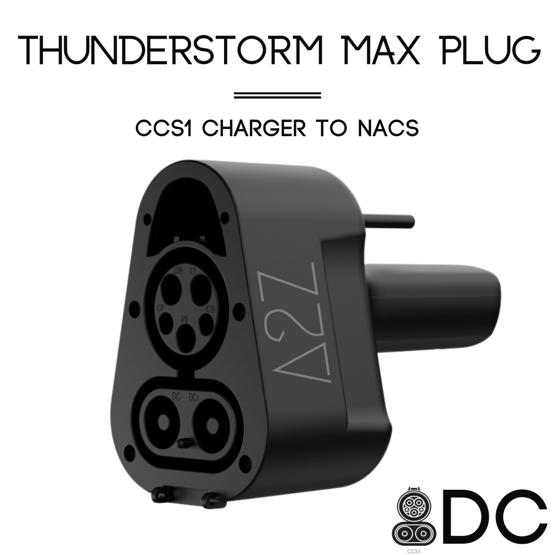 CCS1 Charger to NACS Vehicle | DC | Only For Cybertruck | UL2252/CSA-C22.2 Certified | The Thunderstorm Max Plug