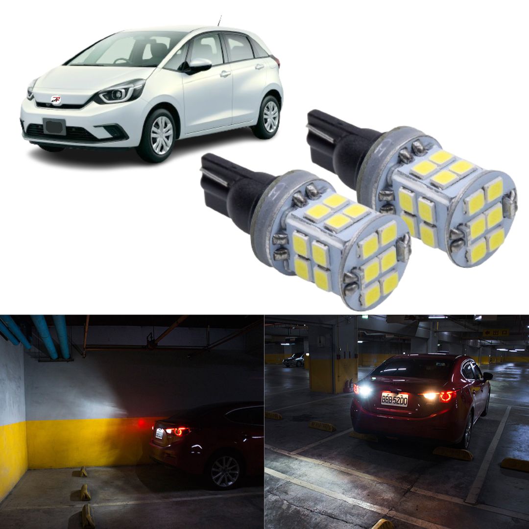 LED Bulb compatible with Honda Fit 2020 2021 2022 2023 2024 LED Turn Signal Light Indicator Light Blinker Light Rear Turn Signal/ Reverse Light Backup Light Tail light/ Fog lights TF1 (White)/ Fog lights TF1 (Yellow)