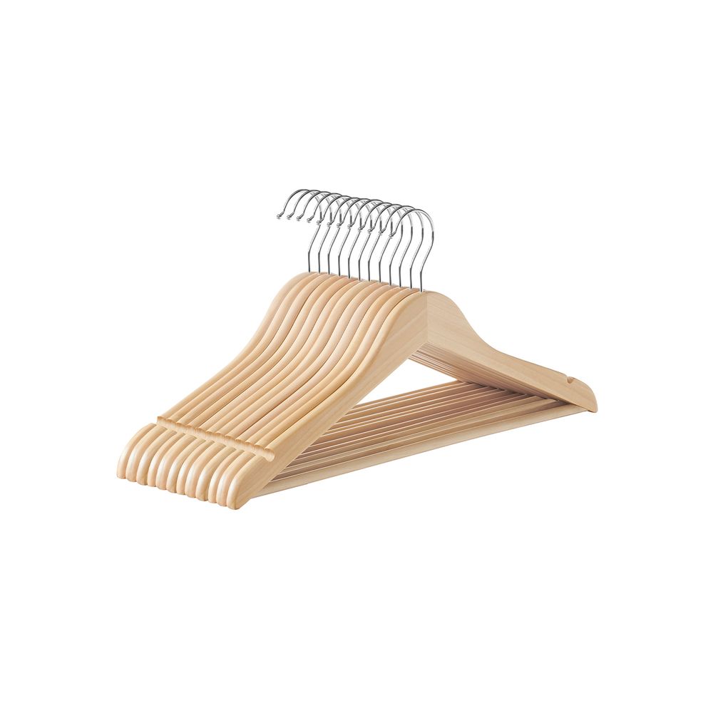 SONGMICS Wooden Coat Hangers