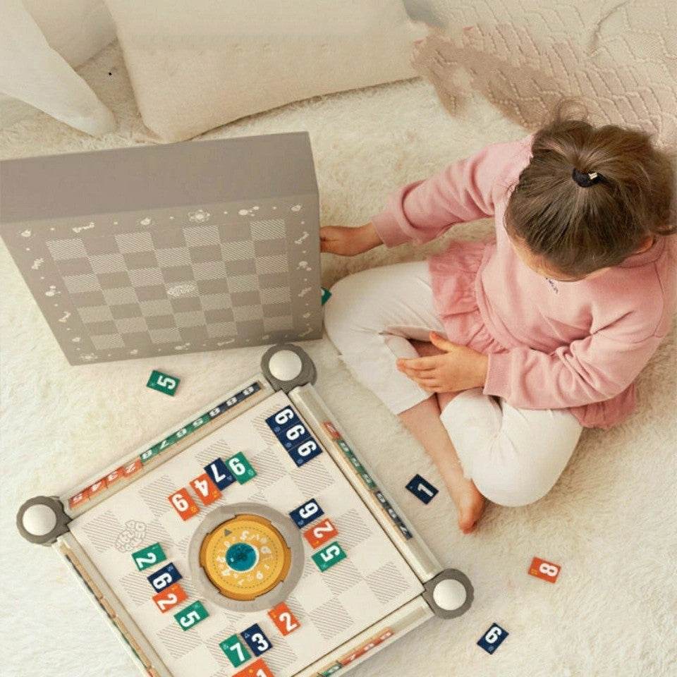Interactive Math Board Game Kids Learning Toy