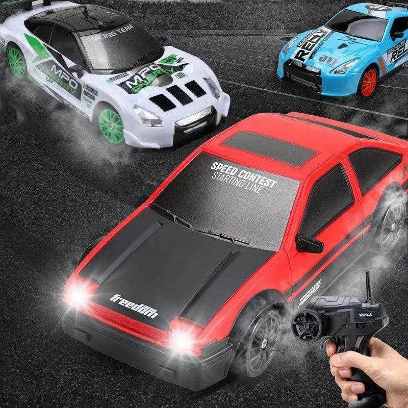 2.4G Drift Rc Car 4WD RC Drift Car Toy Remote Control GTR Model AE86 Vehicle Car RC Racing Car Toy For Children Christmas Gifts
