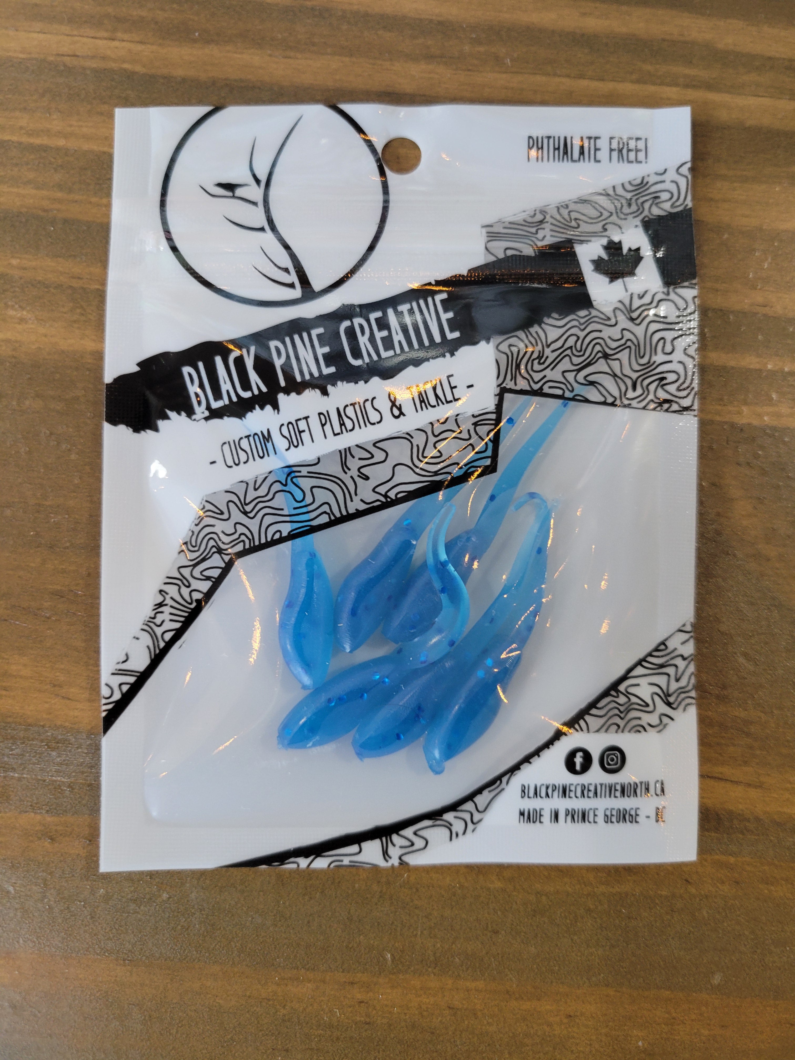 Black Pine Creative 1-1/2" Basic Minnow 6/pk