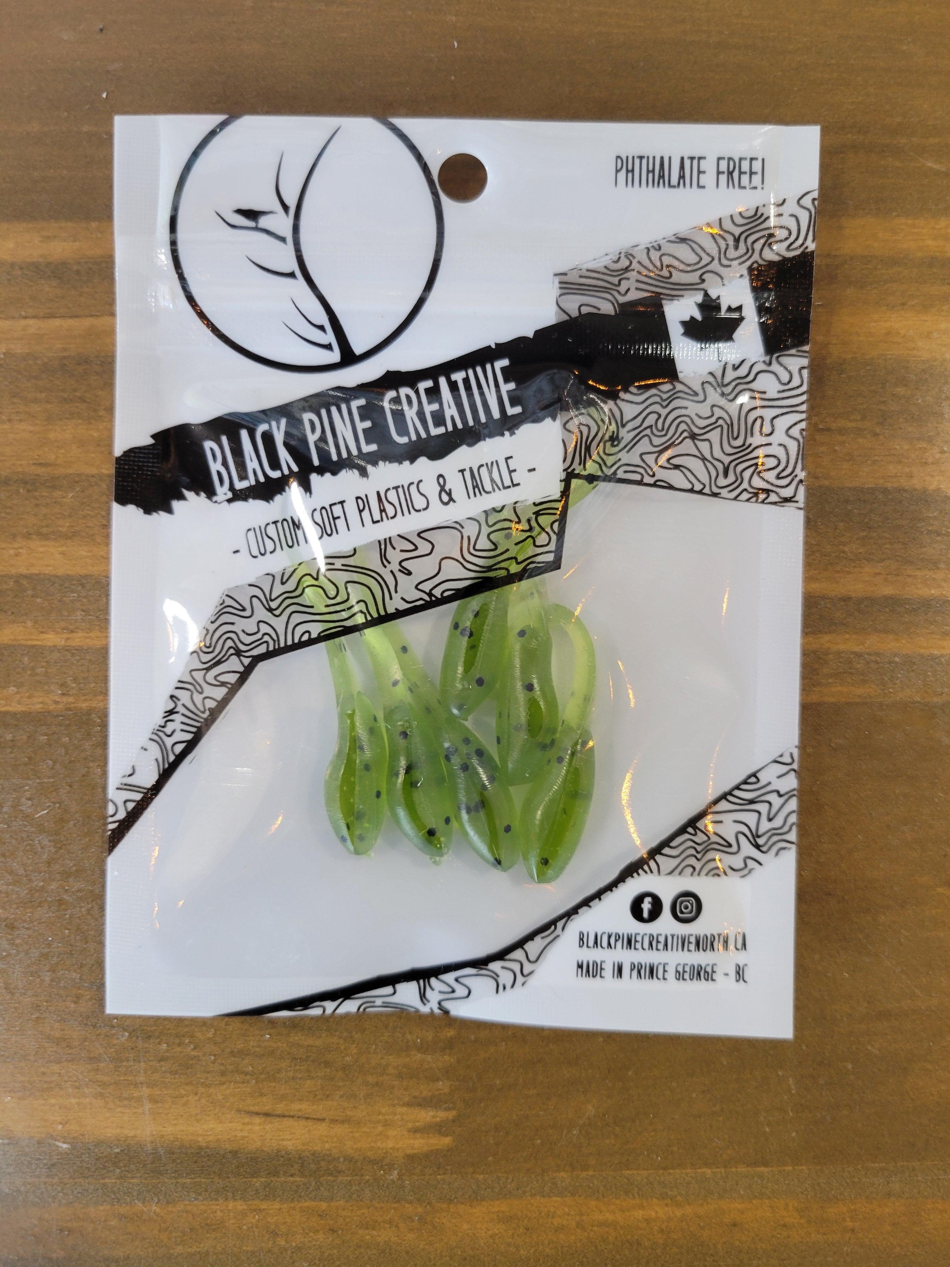 Black Pine Creative 1-1/2" Basic Minnow 6/pk