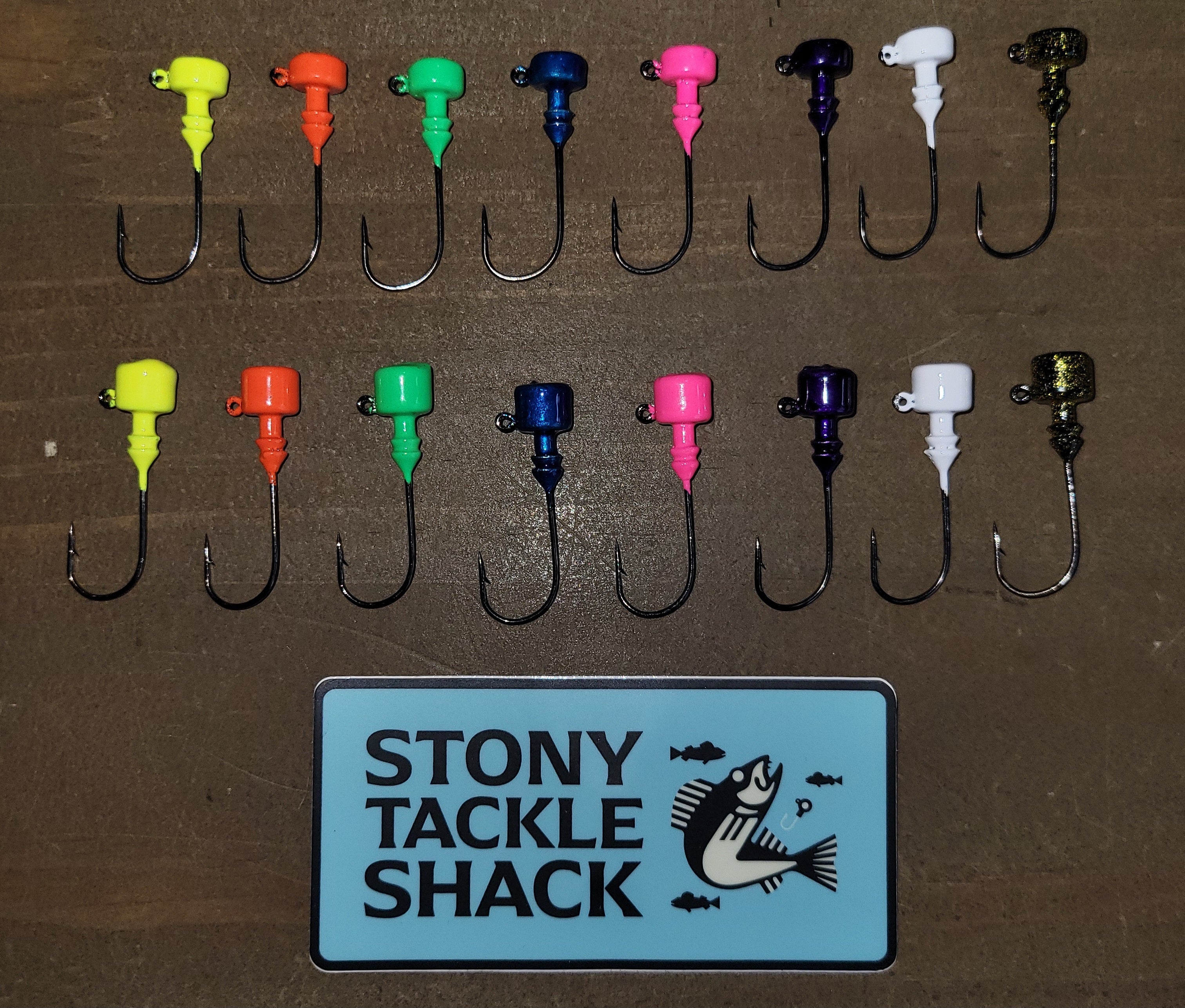 Big Sky 3/16oz Ned Head Jigs 4/pk
