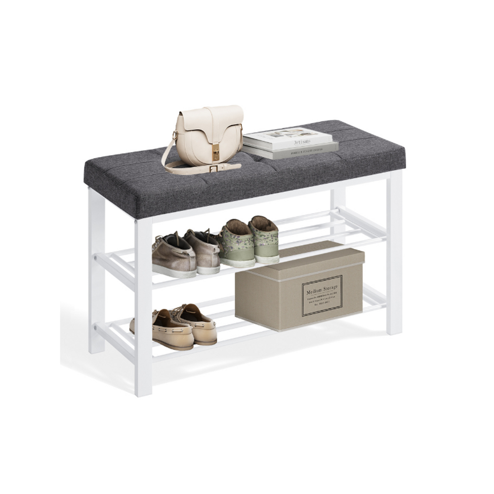 SONGMICS Shoe Bench with Cushion