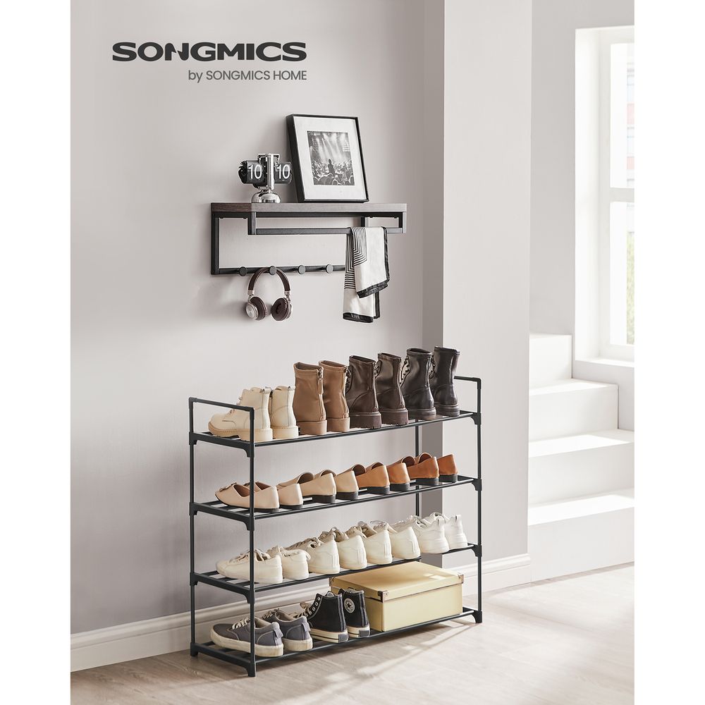SONGMICS Metal Shoe Rack