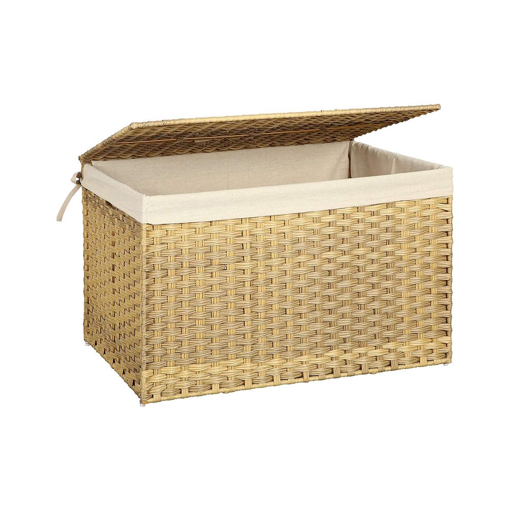 SONGMICS Storage Basket with Lid