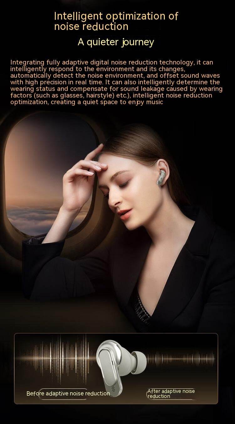 Smart Screen Noise-Cancelling Bluetooth earbuds True Wireless In-ear Headphone
