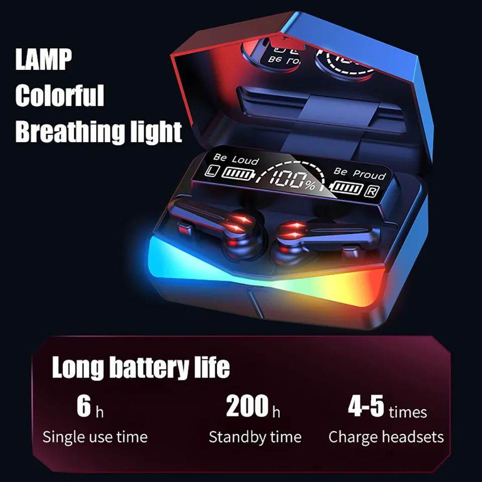 TWS Wireless Gaming Earbuds True Wireless Bluetooth earphone E-sports in-ear device low latency