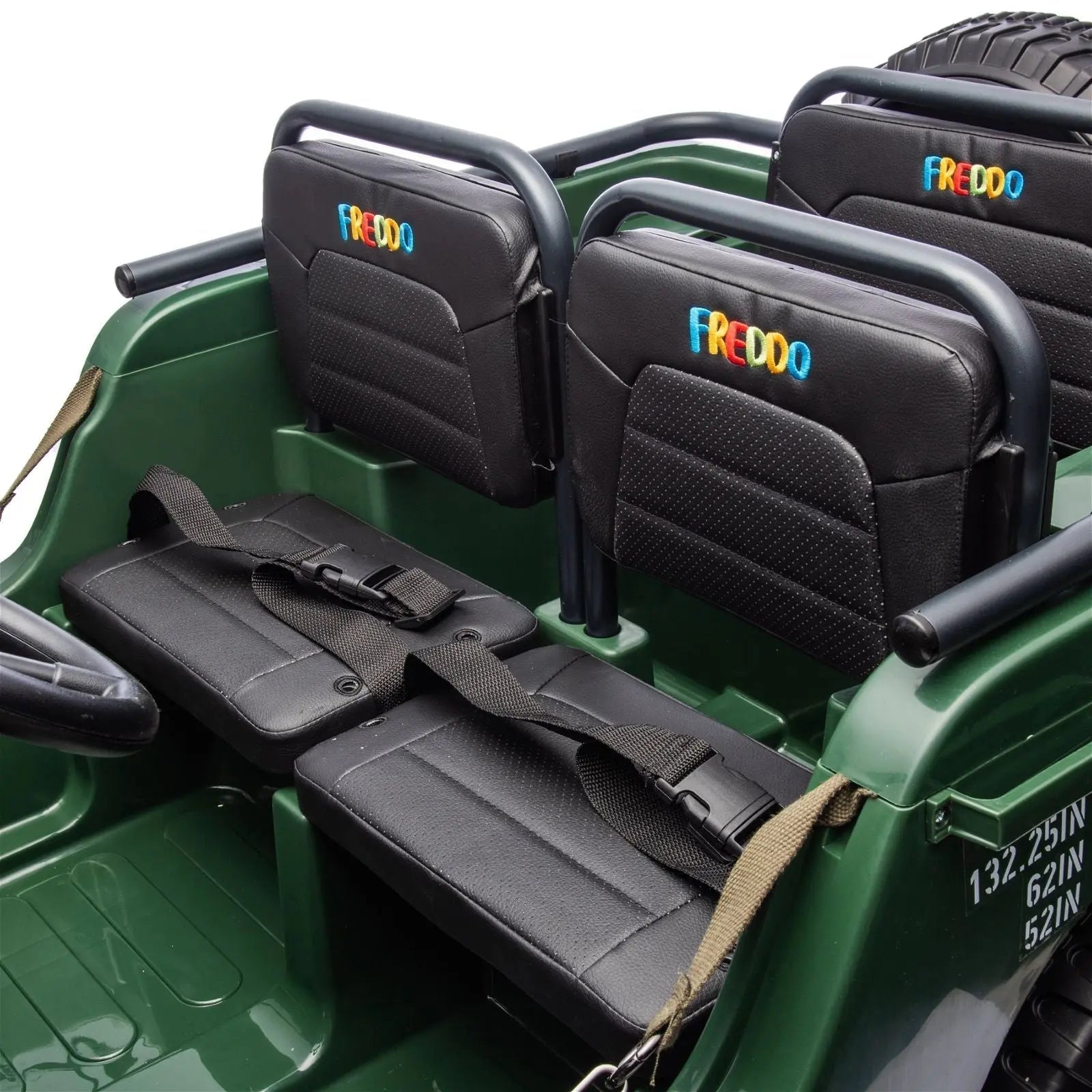 24V Military Willy Truck 3 Seater Electric Ride on