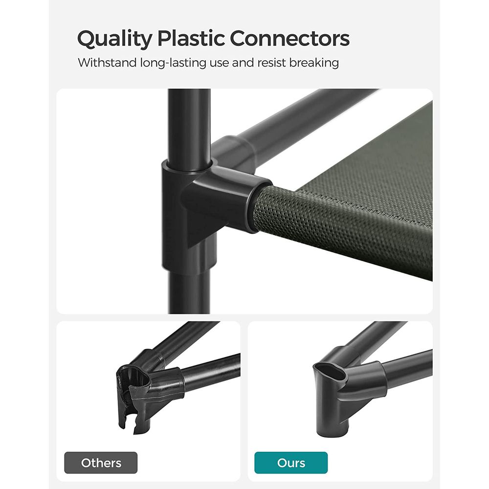 SONGMICS Clothes Storage Organizer with 6 Shelves