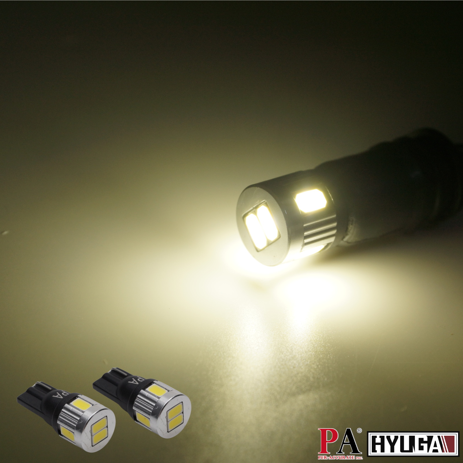 T10 6SMD 5630 LED Automotive White 6000K Bulb for DRL License Light Front Light Bulb