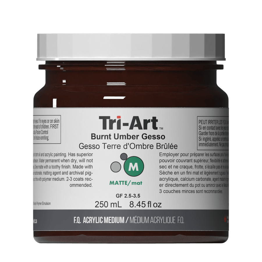 Tri-Art Mediums - Burnt Umber Gesso