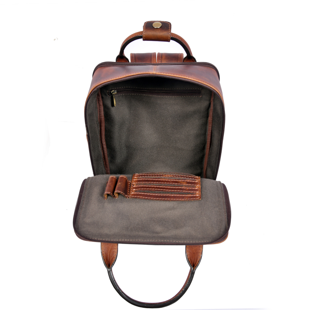 Tolredo Richmond City Leather Backpack – Unisex & Handcrafted