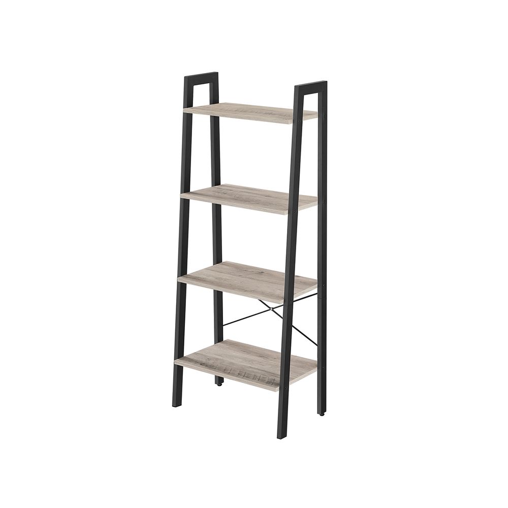 VASAGLE 4-Tier Ladder Shelf with Steel Frame