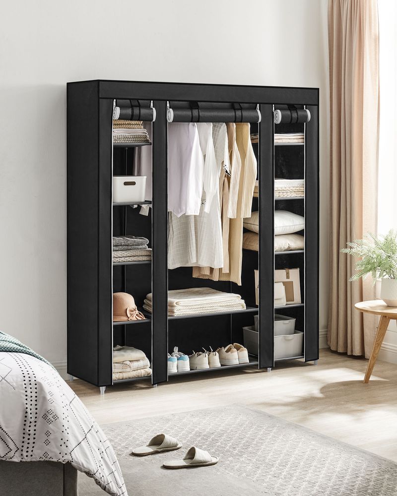 SONGMICS Portable Closet with Non-Woven Fabric Cover