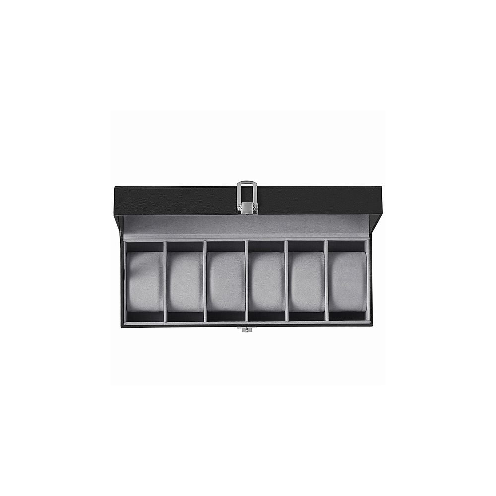 SONGMICS 6 & 12-Slot Watch Box with Large Glass Lid