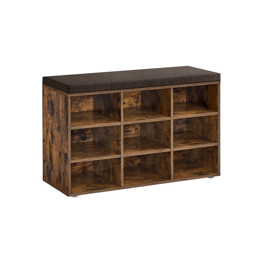 VASAGLE Shoe Bench with Cushion