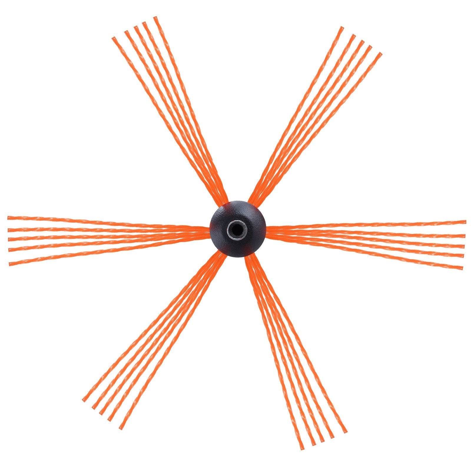 30 Feet Chimney Sweep Kit, W 9 Reinforced Nylon Flexible Rods, Ergonomic Chimney Cleaning Brush, 360-Degree Brush Chimney Cleaner, Rich Accessories For Fireplace Flue Home Use Fits Most Pipes