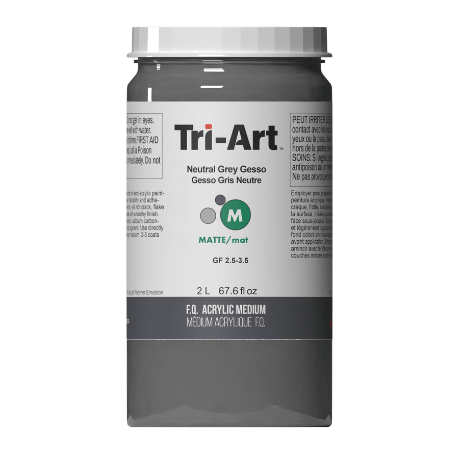 Tri-Art Mediums - Neutral Grey Gesso