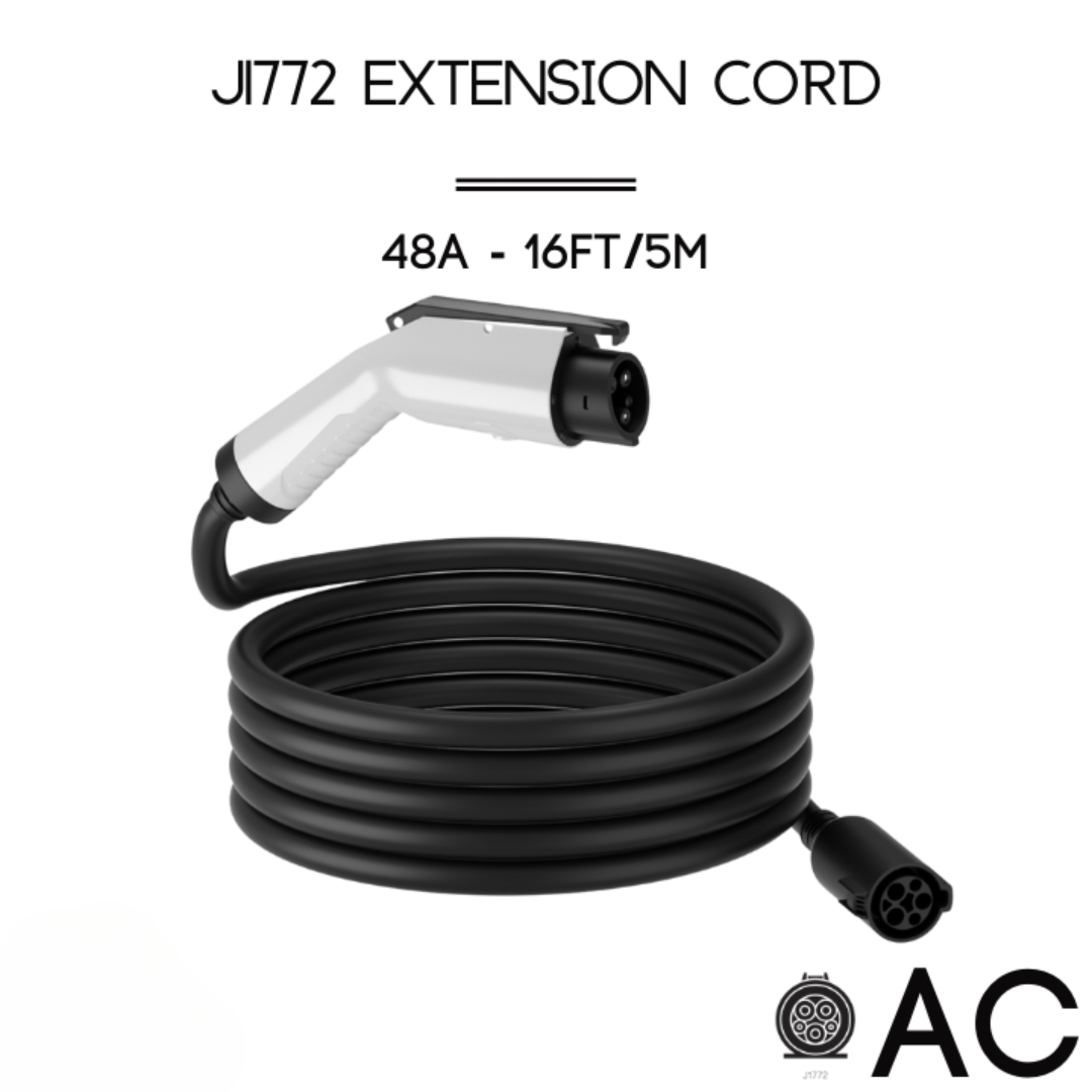 J1772 to J1772 Extension Cord | AC
