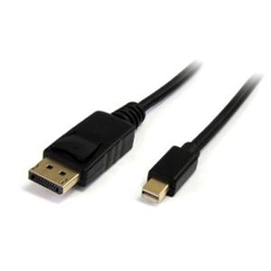 6ft Mini DisplayPort to DisplayPort 1.2 Cable, 4K x 2K mDP to DisplayPort Adapter Cable, Mini DP to DP Cable for Monitor
