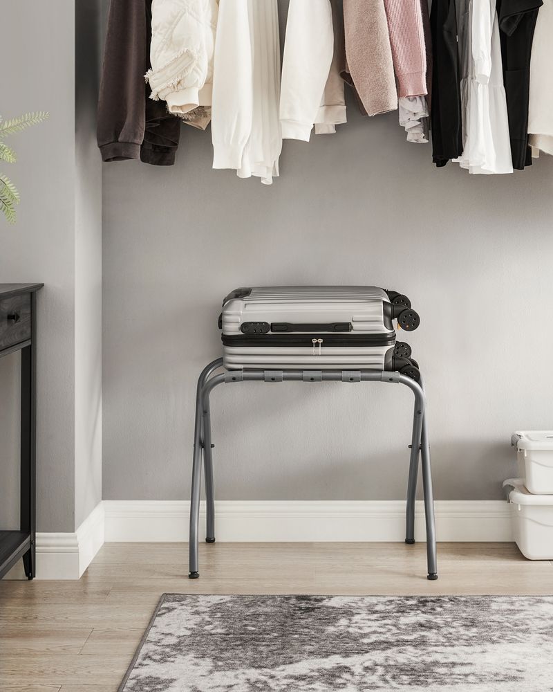 SONGMICS Folding Luggage Rack