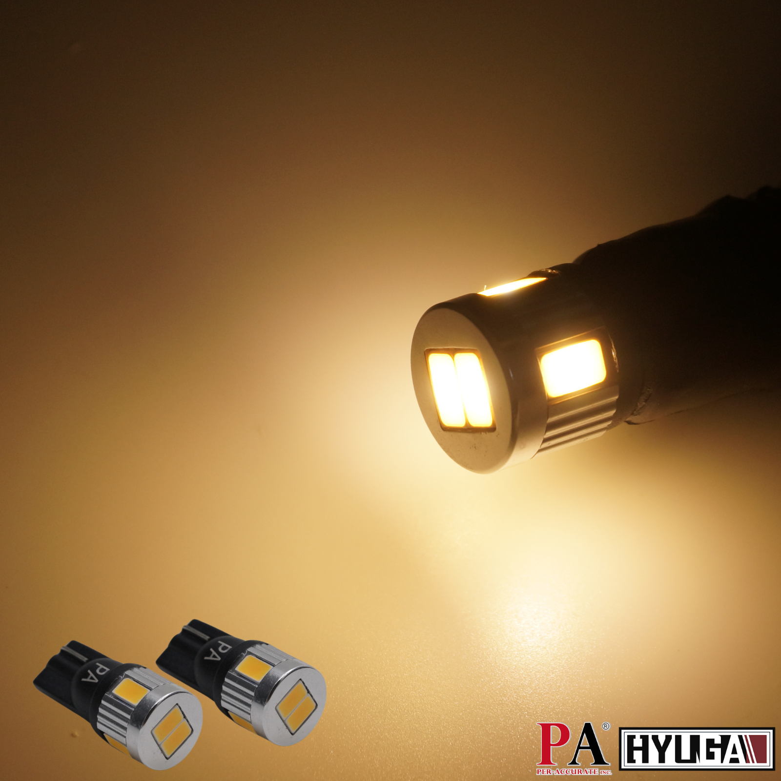 T10 6SMD 5630 LED Automotive White 6000K Bulb for DRL License Light Front Light Bulb