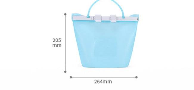 Reusable Silicone Food storage Bag Vacuum Seal Freezer Bag