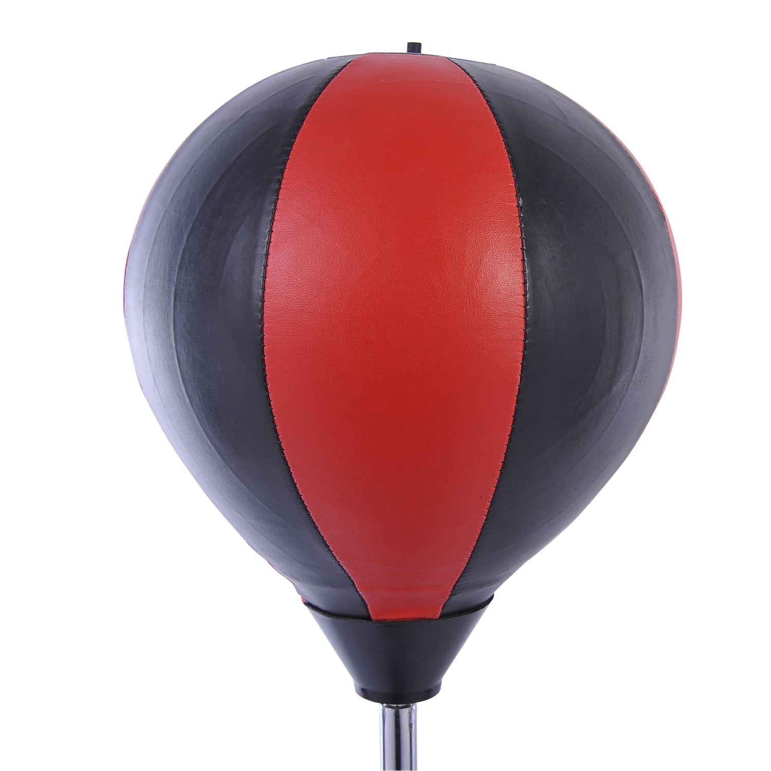 Soozier Kids Adjustable Training Boxing Punching Ball with Gloves Freestanding Portable Stress Relief Black
