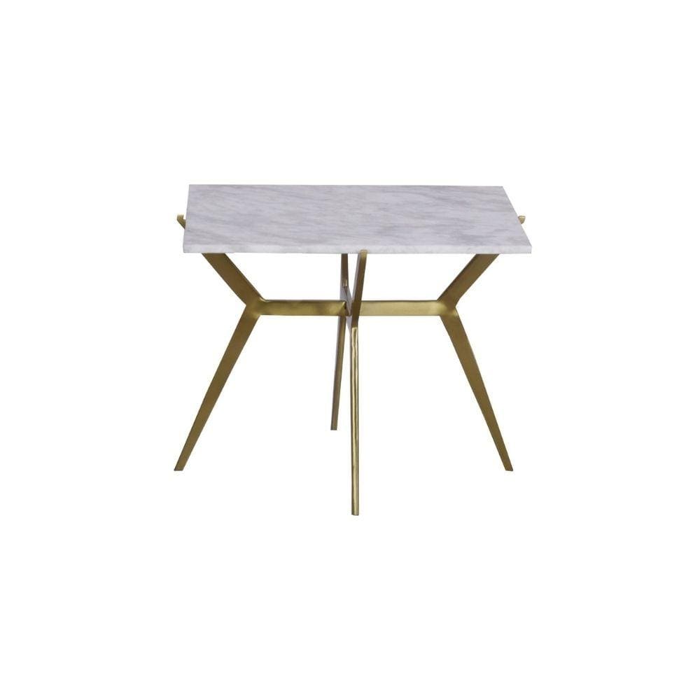 Sevi Rectangular Marble Side Table