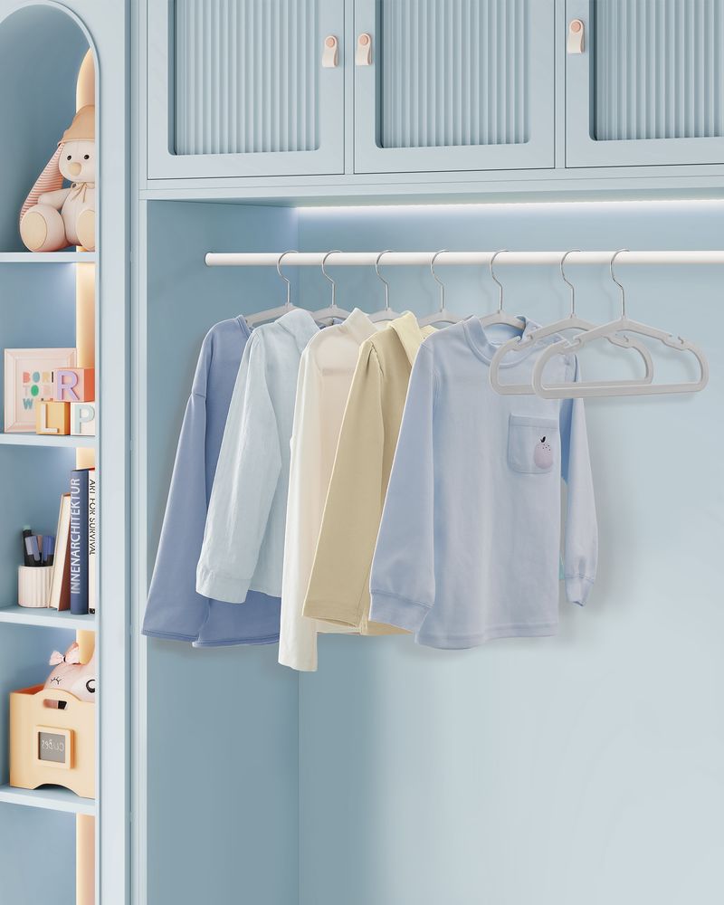 SONGMICS Kids Hangers 50 Pack