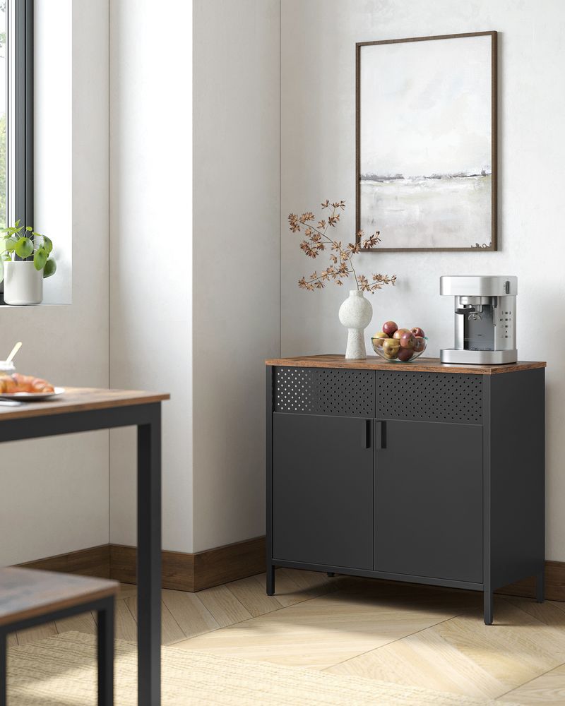SONGMICS Storage Sideboard with Adjustable Shelves