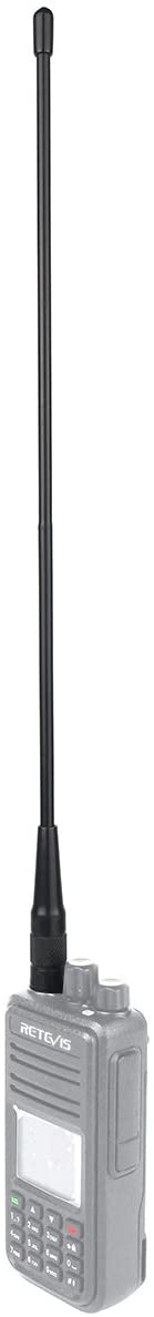 YDC TECH ®YT-L71 15.6-Inch Elite Whip Antenna SMA-Female Dual Band Antenna 144/430MHz for Baofeng Radios