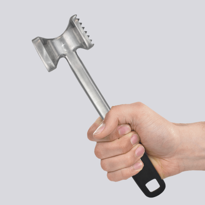 Jim Beam Dual Side Meat tenderizer Zinc Alloy
