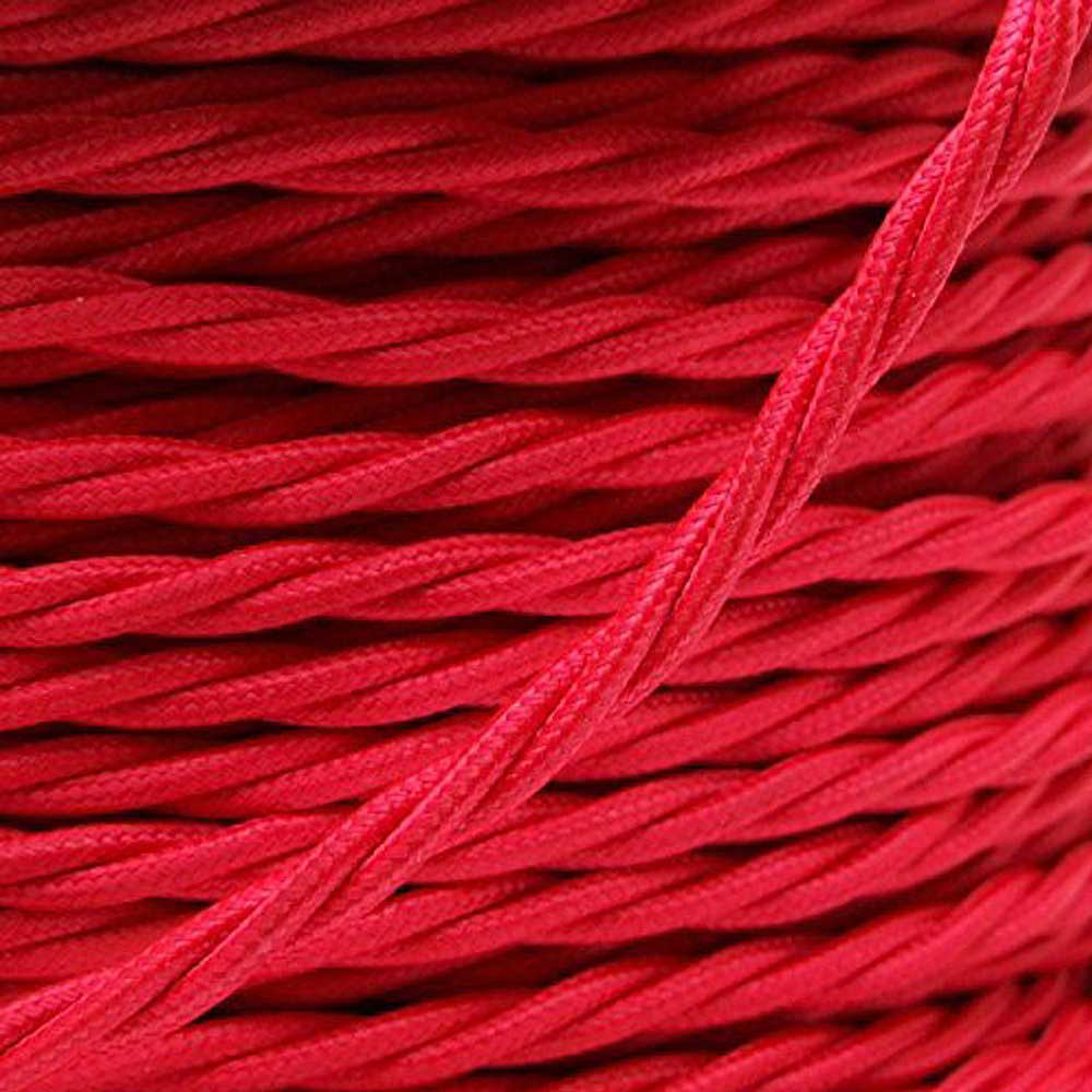 Vintage 3-Core Twisted Electrical Fabric Cable~1617