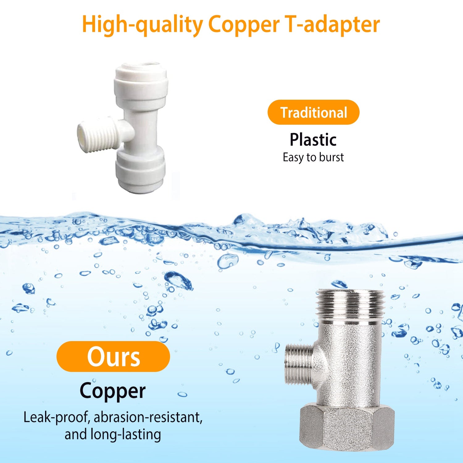 Non Electric Cold Water Mechanical Bidet Toilet Seat Attachment Fresh Water Sprayer Dual Nozzles for Feminine Wash