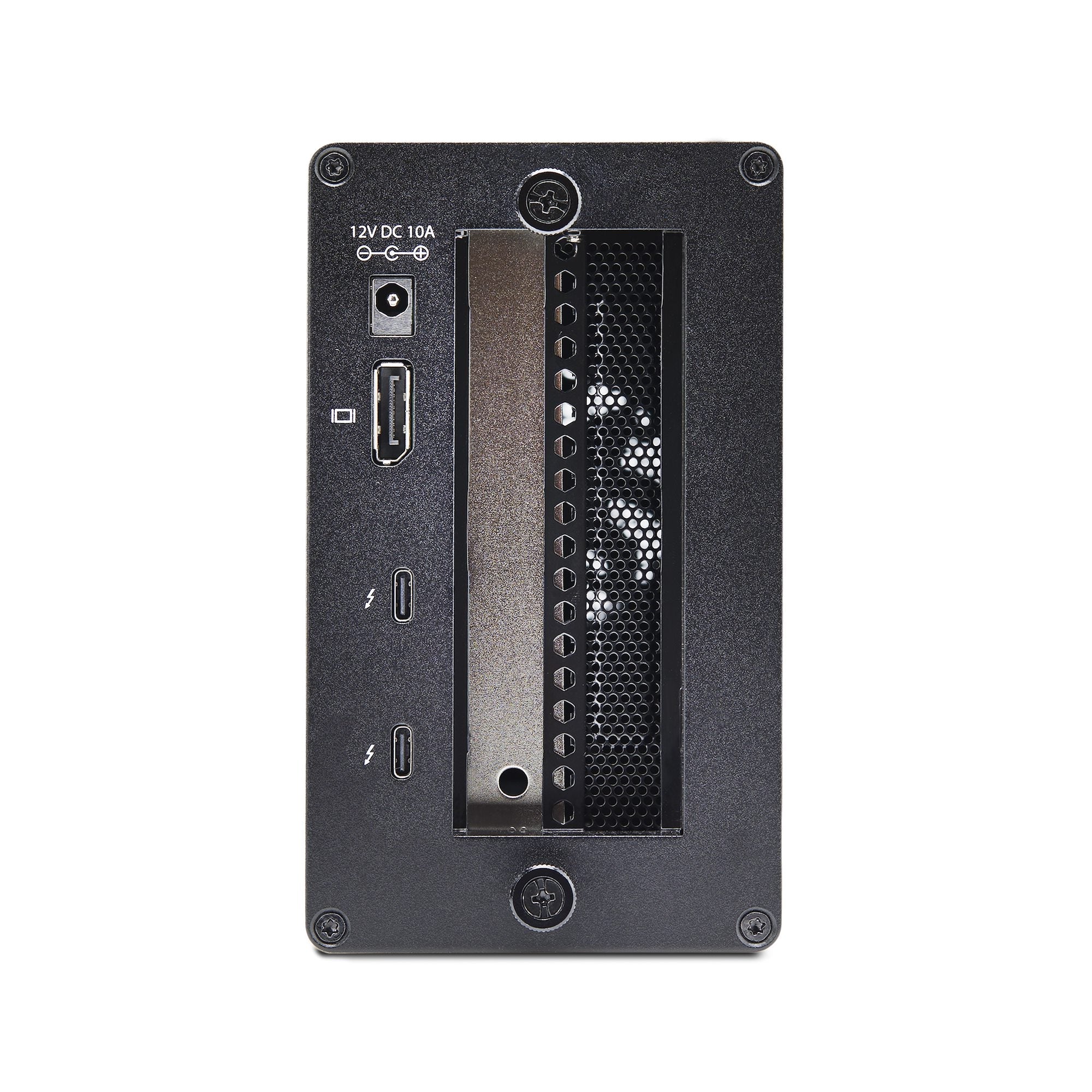 Thunderbolt 3 PCIe Expansion Chassis, External Enclosure W/Dual PCI Express Slots, PCIe Box for Laptops/Desktops, 8K/4K Output Via TB3/DP 1.4 Ports, For Video Capture/Fiber/Ethernet Cards - TAA