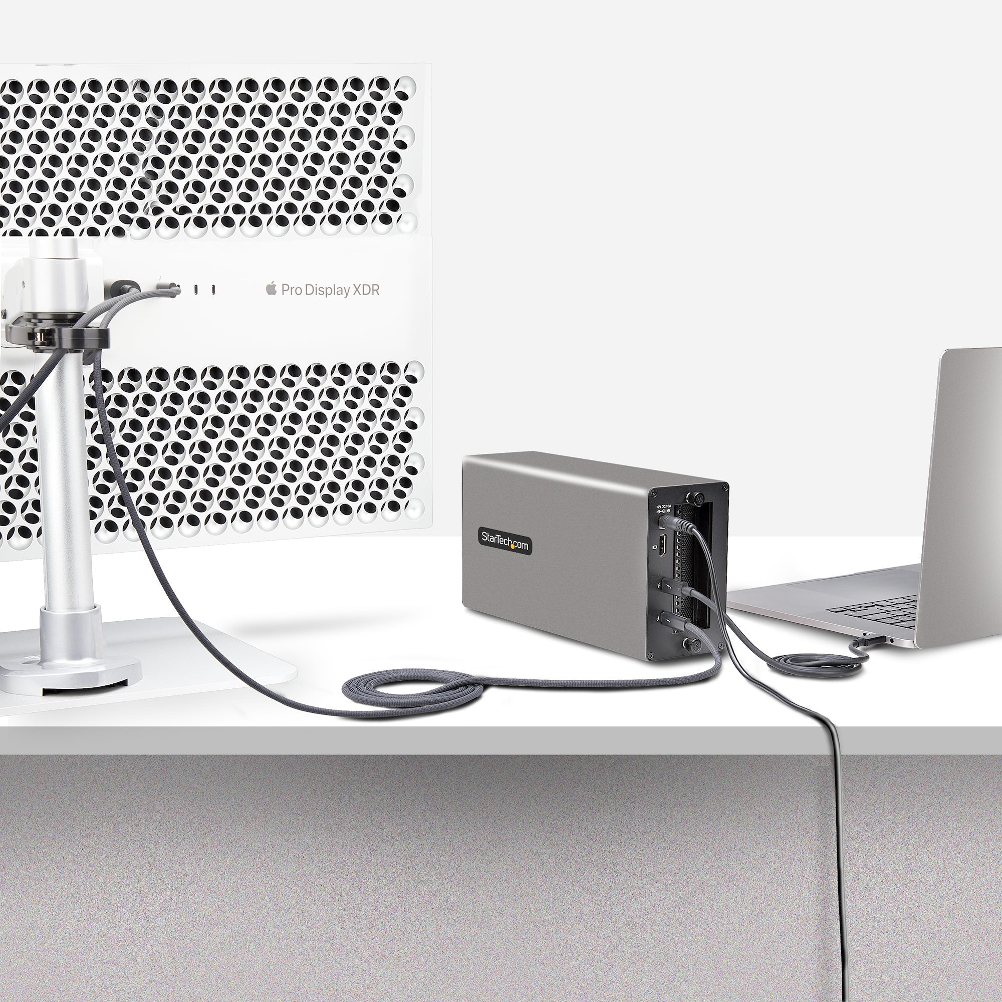 Thunderbolt 3 PCIe Expansion Chassis, External Enclosure W/Dual PCI Express Slots, PCIe Box for Laptops/Desktops, 8K/4K Output Via TB3/DP 1.4 Ports, For Video Capture/Fiber/Ethernet Cards - TAA