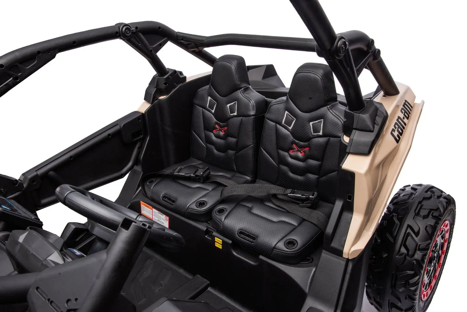 2x24V 4x4 Can-Am Maverick 2 Seater Ride on UTV for Kids