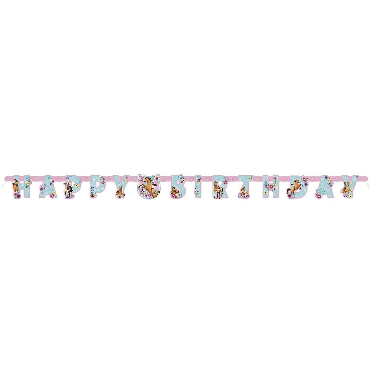 Spirit Riding Free Large Jointed Banner - Free Shipping