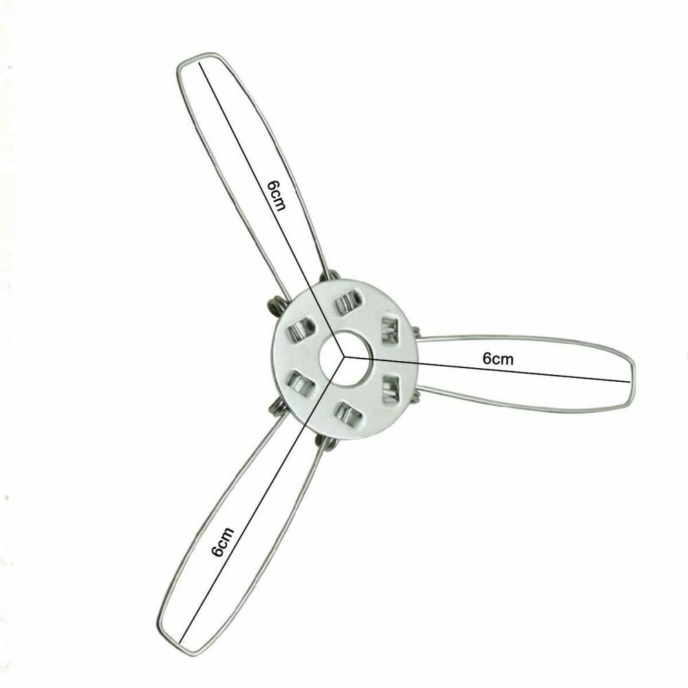 Retro Metal Spring Clip Retainer for Lamp Shade ~ 1697