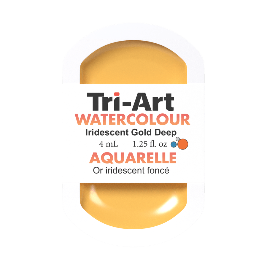 Tri-Art Water Colours - Iridescent Gold Deep