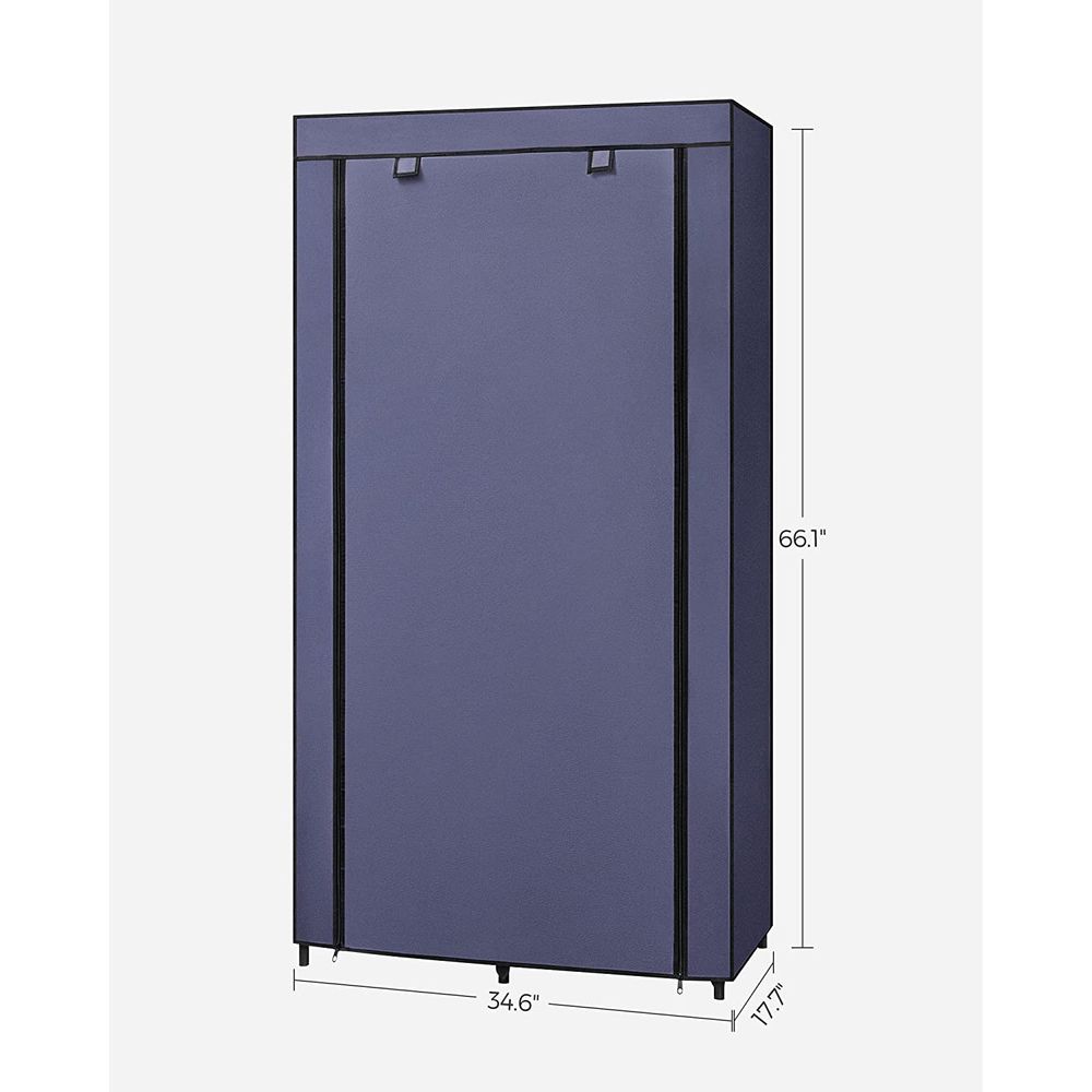 SONGMICS Clothes Storage Organizer with 6 Shelves