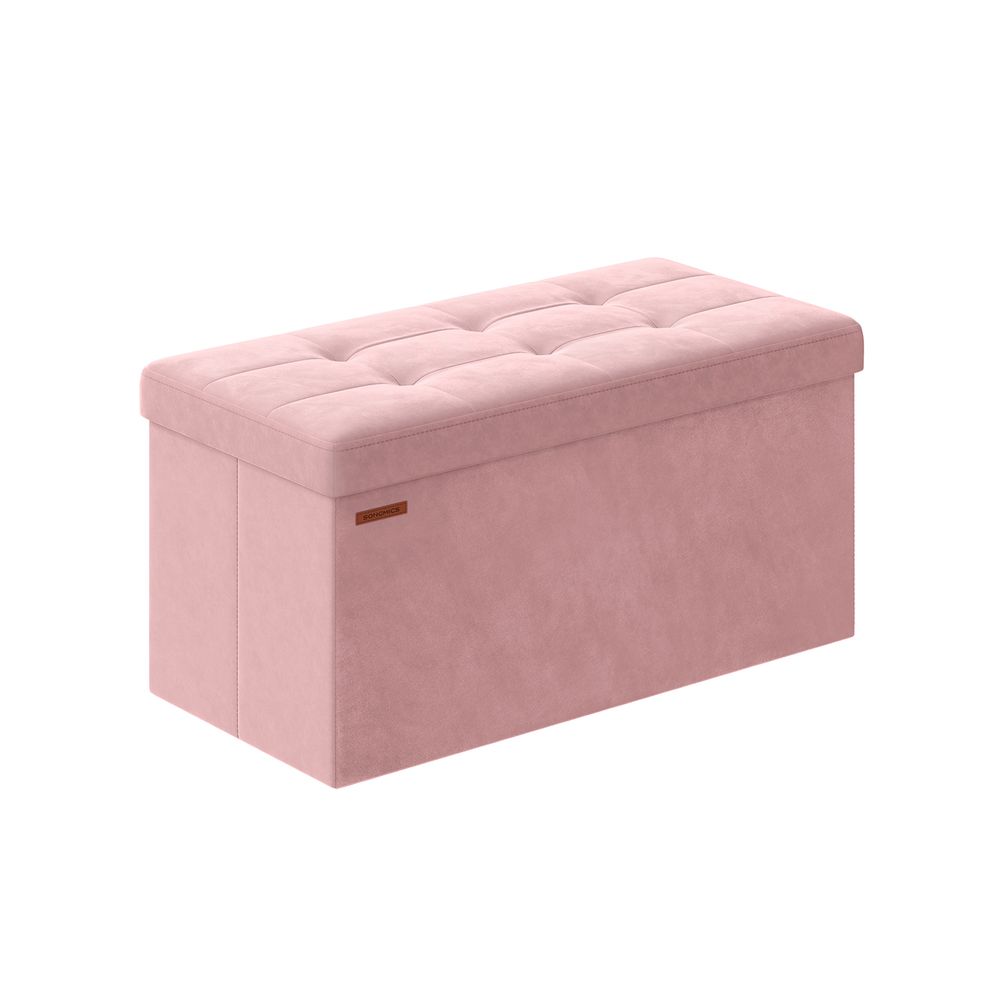 SONGMICS Storage Ottoman Bench with Storage Chest, Load up to 660 lb
