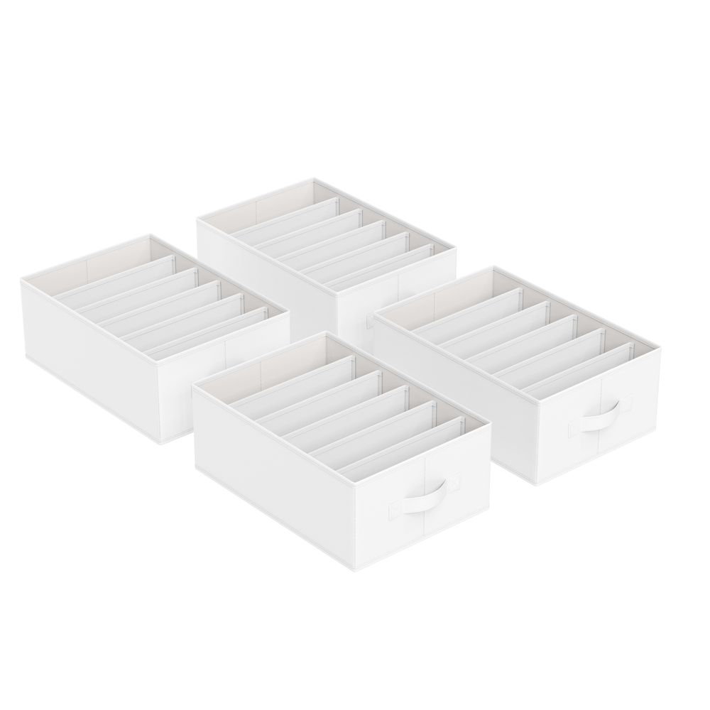 SONGMICS Wardrobe Clothes Organizer with 6 Grids