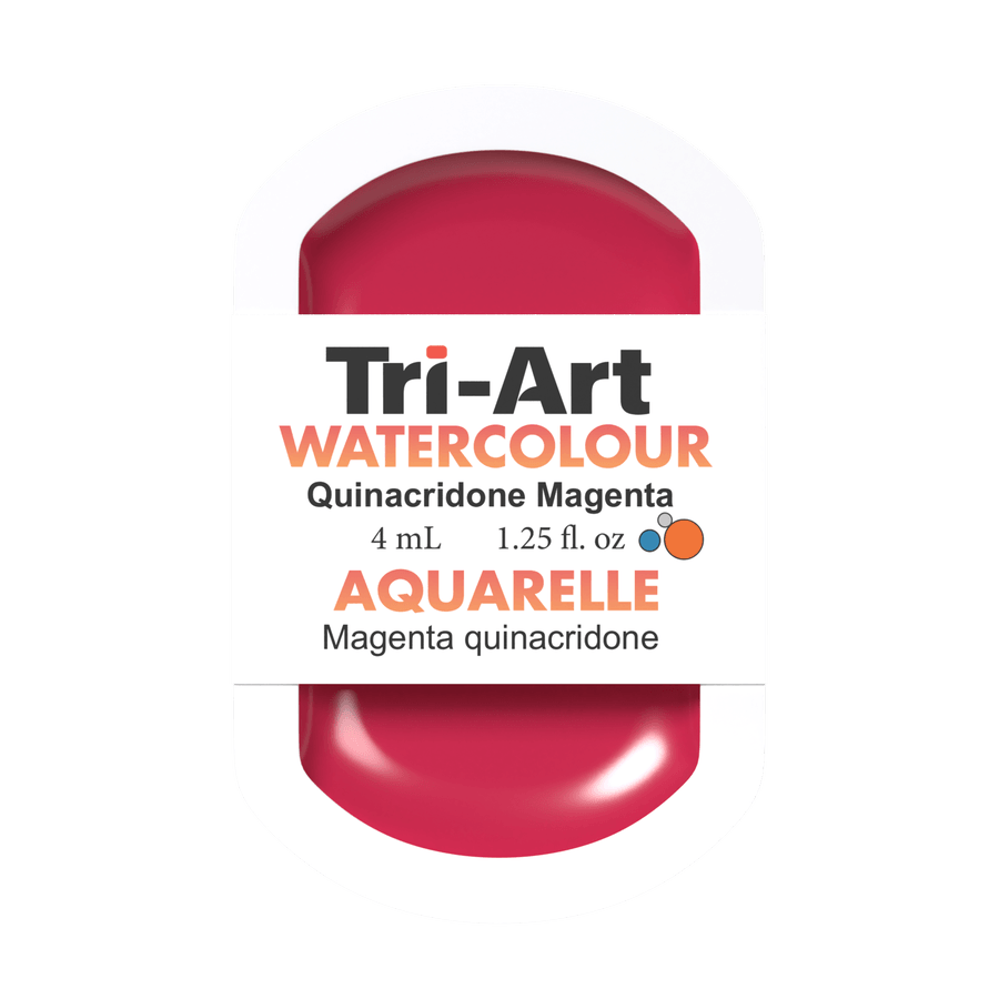 Tri-Art Water Colours - Quinacridone Magenta