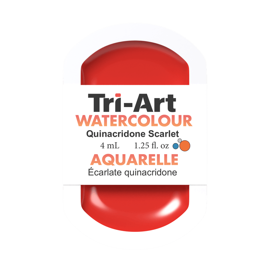 Tri-Art Water Colours - Quinacridone Scarlet
